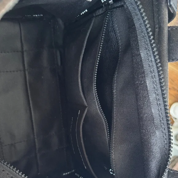 Marc Jacobs Black Tote with White Text - Picture 4 of 5